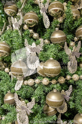 Image of Christmas tree detail