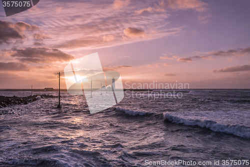 Image of Sunset at the lighthouse