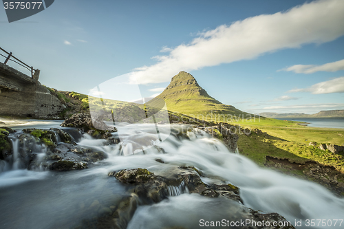 Image of Kirkjufell mountain in Iceland