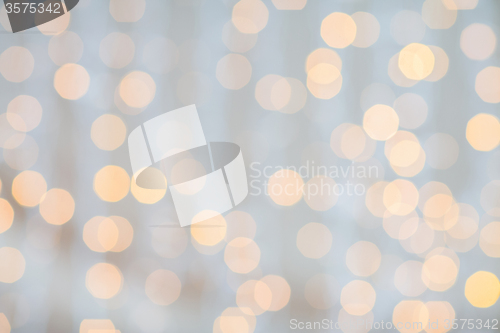 Image of blurred golden lights background