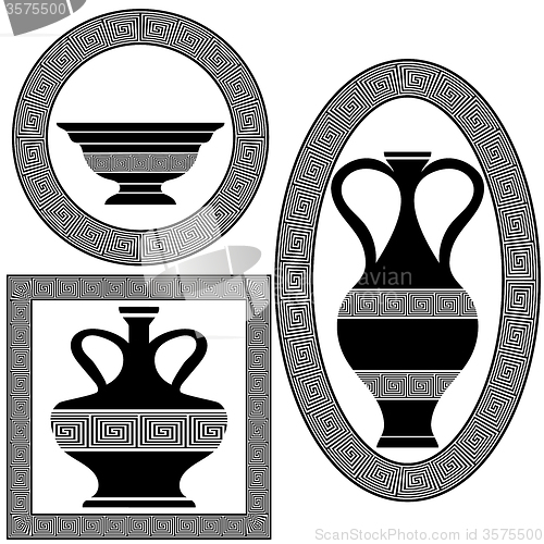 Image of Set  of Greek Frames