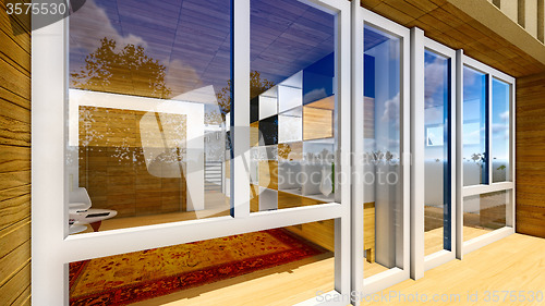 Image of Modern office interior