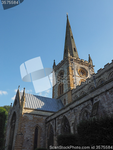 Image of Holy Trinity church in Stratford upon Avon