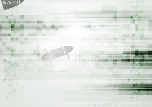 Image of Light green grunge tech vector background