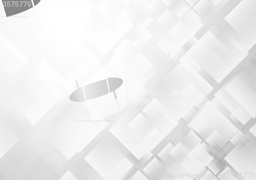 Image of Abstract grey technology background