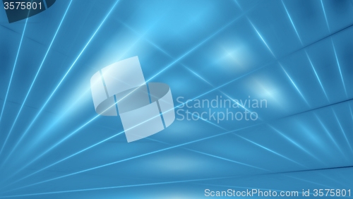 Image of Blue abstract beams background