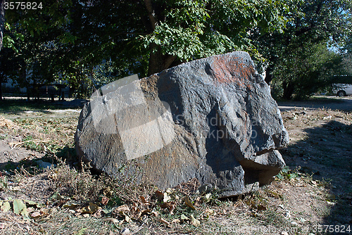 Image of granite stone