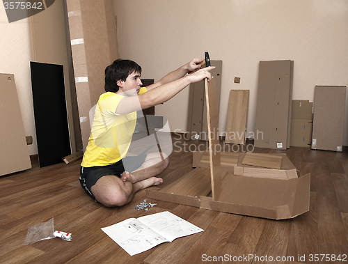 Image of Assembling furniture