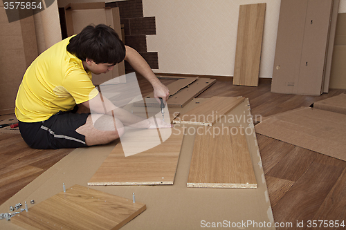 Image of Assembling furniture