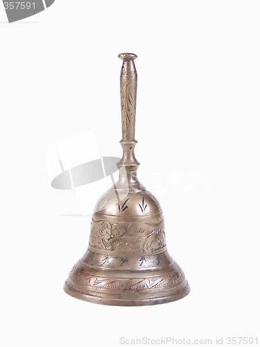 Image of Old Brass Bell, upright