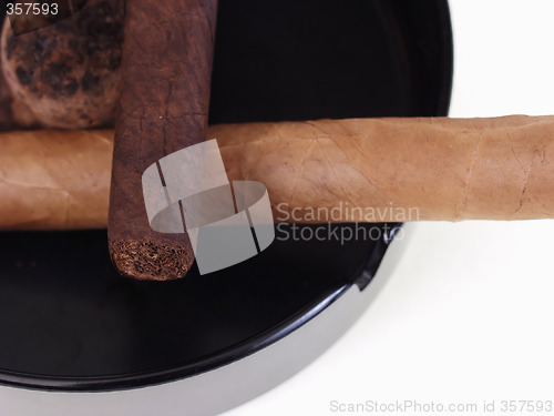 Image of Two Cigars, close