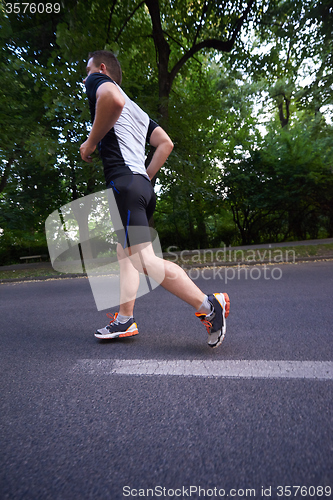 Image of man jogging