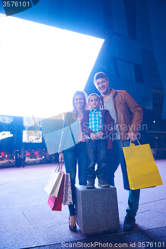 Image of Group Of Friends Enjoying Shopping