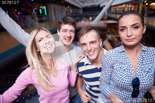 Image of friends in shopping