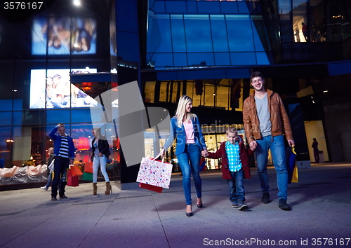 Image of Group Of Friends Enjoying Shopping