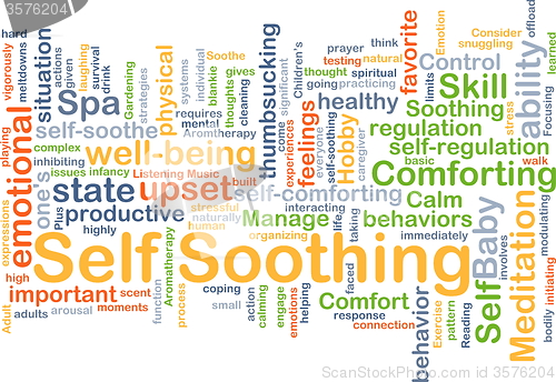 Image of Self-soothing background concept