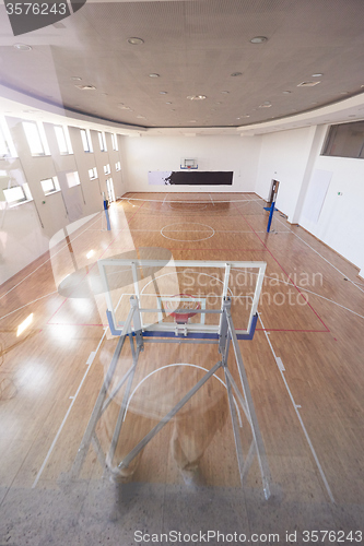 Image of shool gym indoor