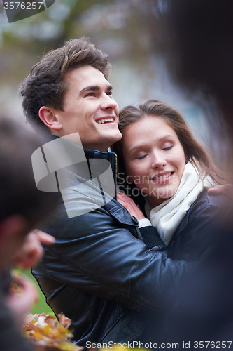 Image of autumn couple