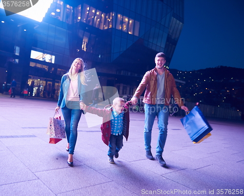 Image of Group Of Friends Enjoying Shopping