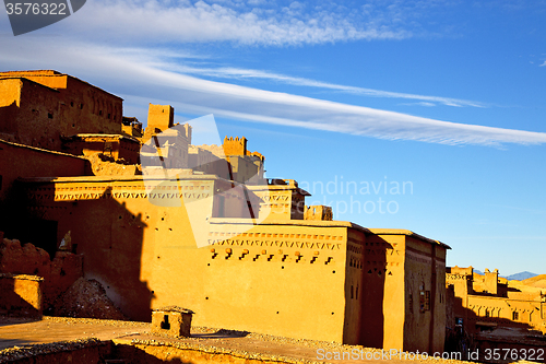 Image of season   in morocco  old      and the historical village