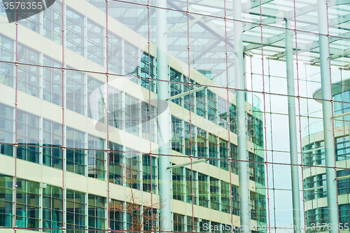 Image of windows in the city of london home  skyscraper  building