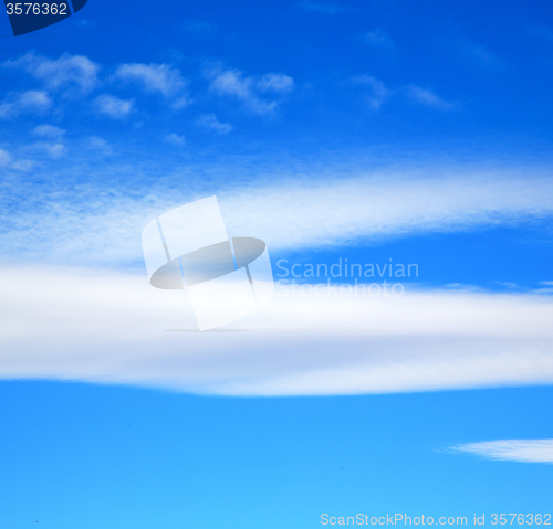 Image of in the blue sky white soft clouds and abstract background