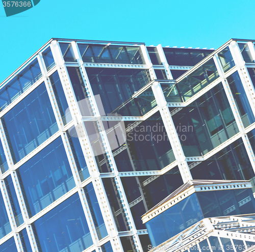 Image of windows in the city of london home and office   skyscraper  buil