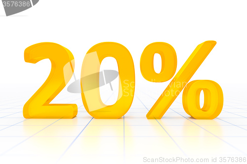 Image of 20 percent