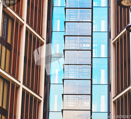Image of windows in the city of london home and office   skyscraper  buil