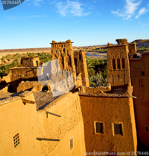 Image of season  africa in morocco the old contruction and the historical