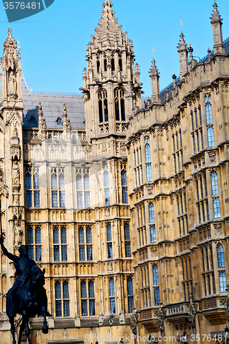 Image of old in london  historical    parliament  