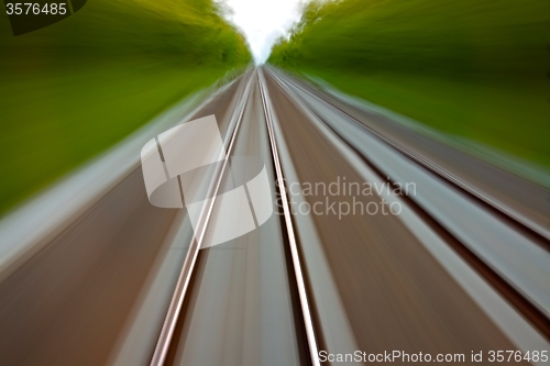 Image of Rails blur