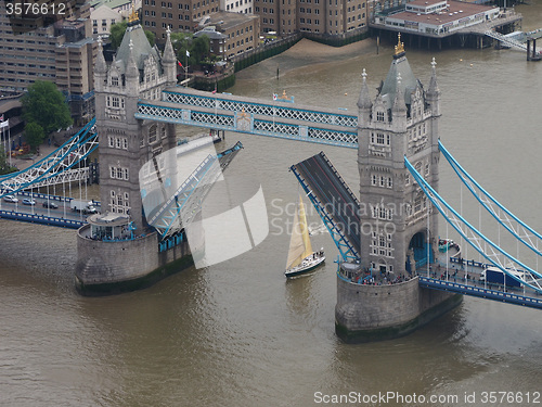 Image of Aerial view of London
