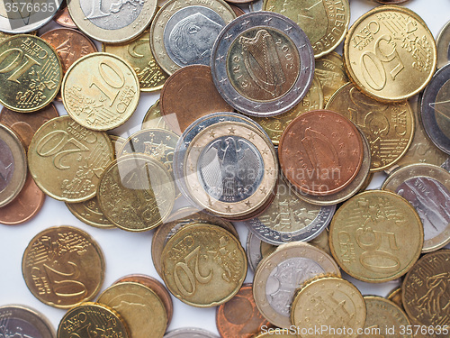 Image of Euro coins