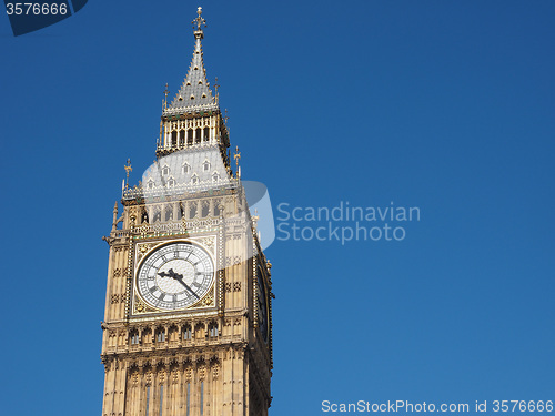 Image of Big Ben in London