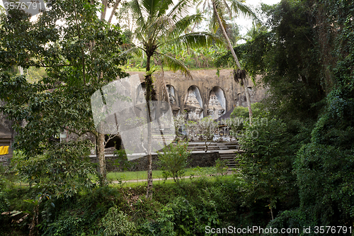 Image of Gunung kawi temple in Bali, Indonesia, Asia