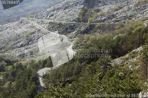 Image of Mountain road