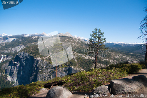 Image of Hiking panaramic train in Yosemite