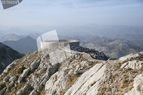 Image of Viewpoint on Lovcen mountain at prince Njegos mausoleum