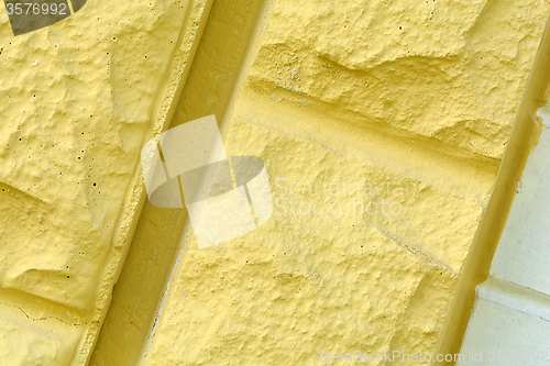 Image of yellow brick wall texture
