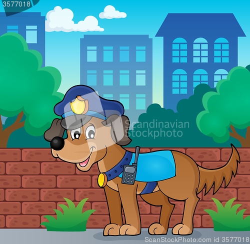 Image of Police dog theme image 3