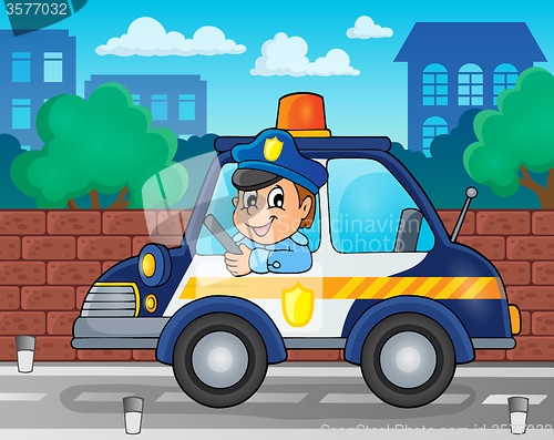 Image of Police car theme image 2