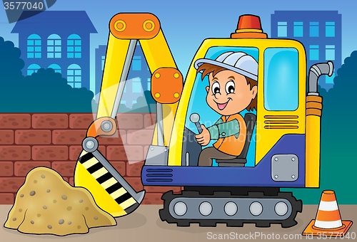 Image of Excavator operator theme image 2