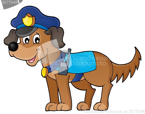 Image of Police dog theme image 1