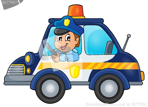 Image of Police car theme image 1