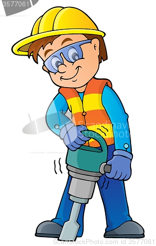 Image of Construction worker theme image 7