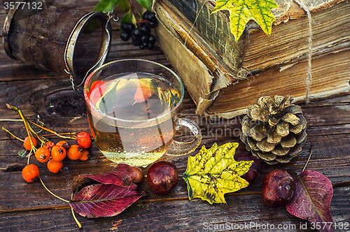 Image of Autumn tea party