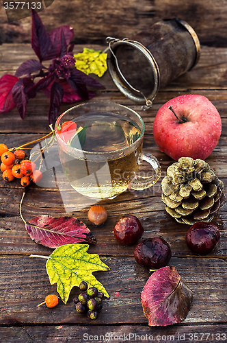 Image of Autumn tea party