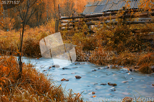 Image of Autumn at mountain village