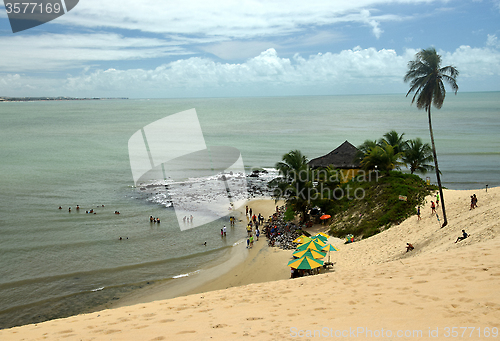 Image of Crystalline sea beach in Natal,Brazil